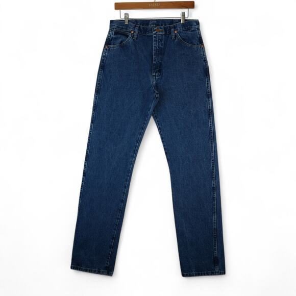 Wrangler Jeans Mens 32x36 Blue Cowboy Cut Original Fit 13MWZGK Western Rodeo - Picture 1 of 9